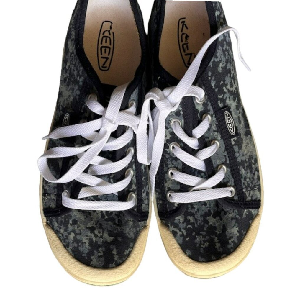 Keen Elsa Lite Canvas Sneakers - Blue Nights - 8